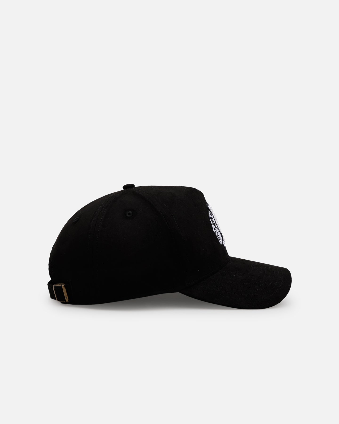 47 Brand Chicago Blackhawks Ultrasuede 47 MVP Adjustable Strapback Hat - Black & White - Official NHL Licensed Cap for Men & Women - Perfect for Game Day, Sports Events & Casual Wear