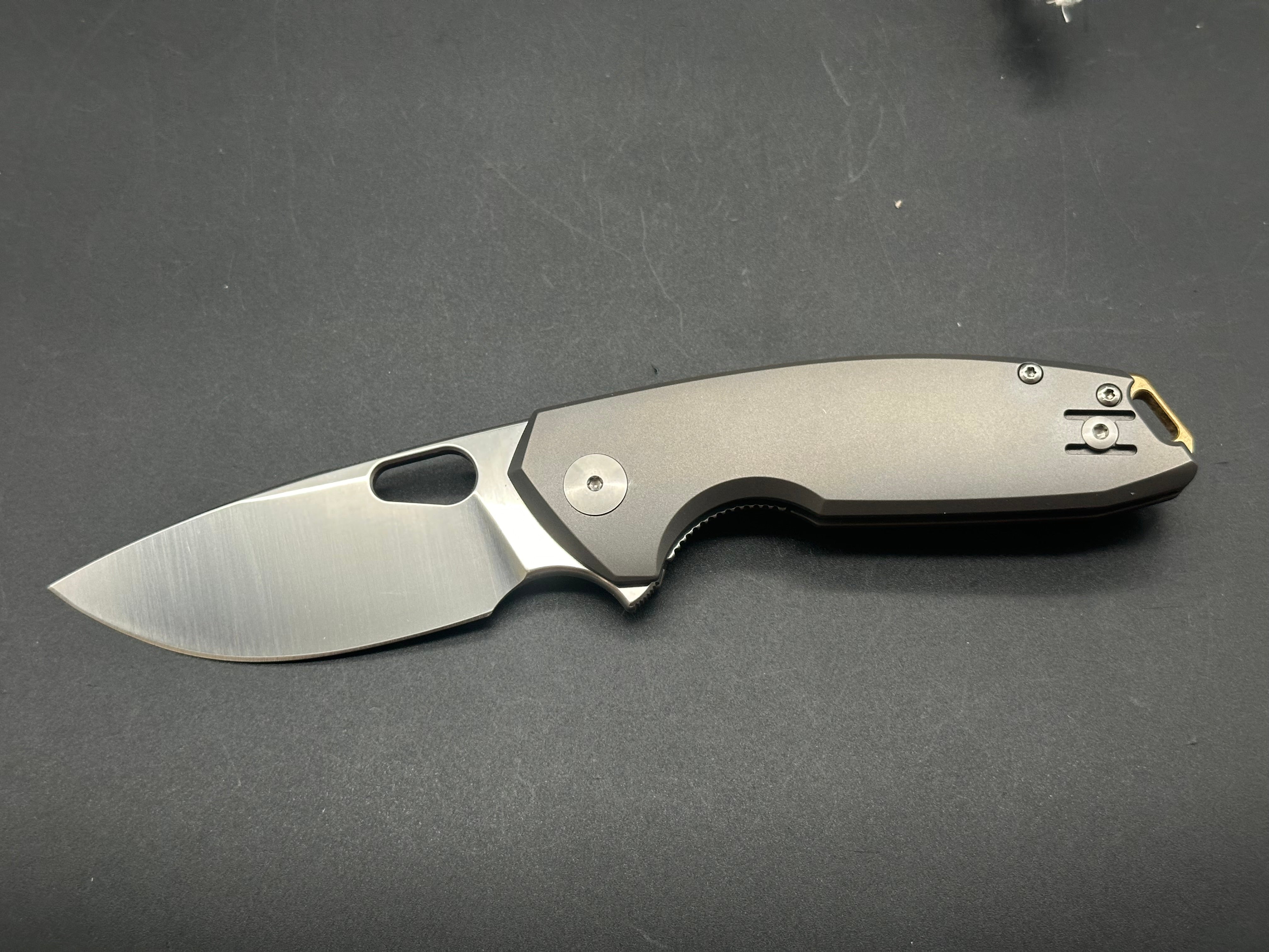 GiantMouse Vox Anso ACE Tribeca Titanium Folding Knife - 3.2
