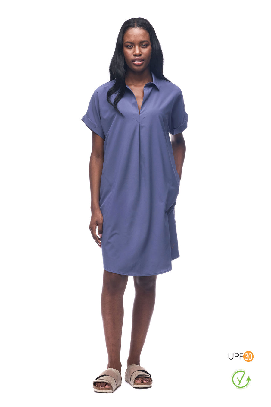 Indyeva Frivol Dress for Women - Flowy Summer Dress, Casual Boho Maxi Dress with Pockets - Perfect for Beach, Vacation, and Outdoor Events