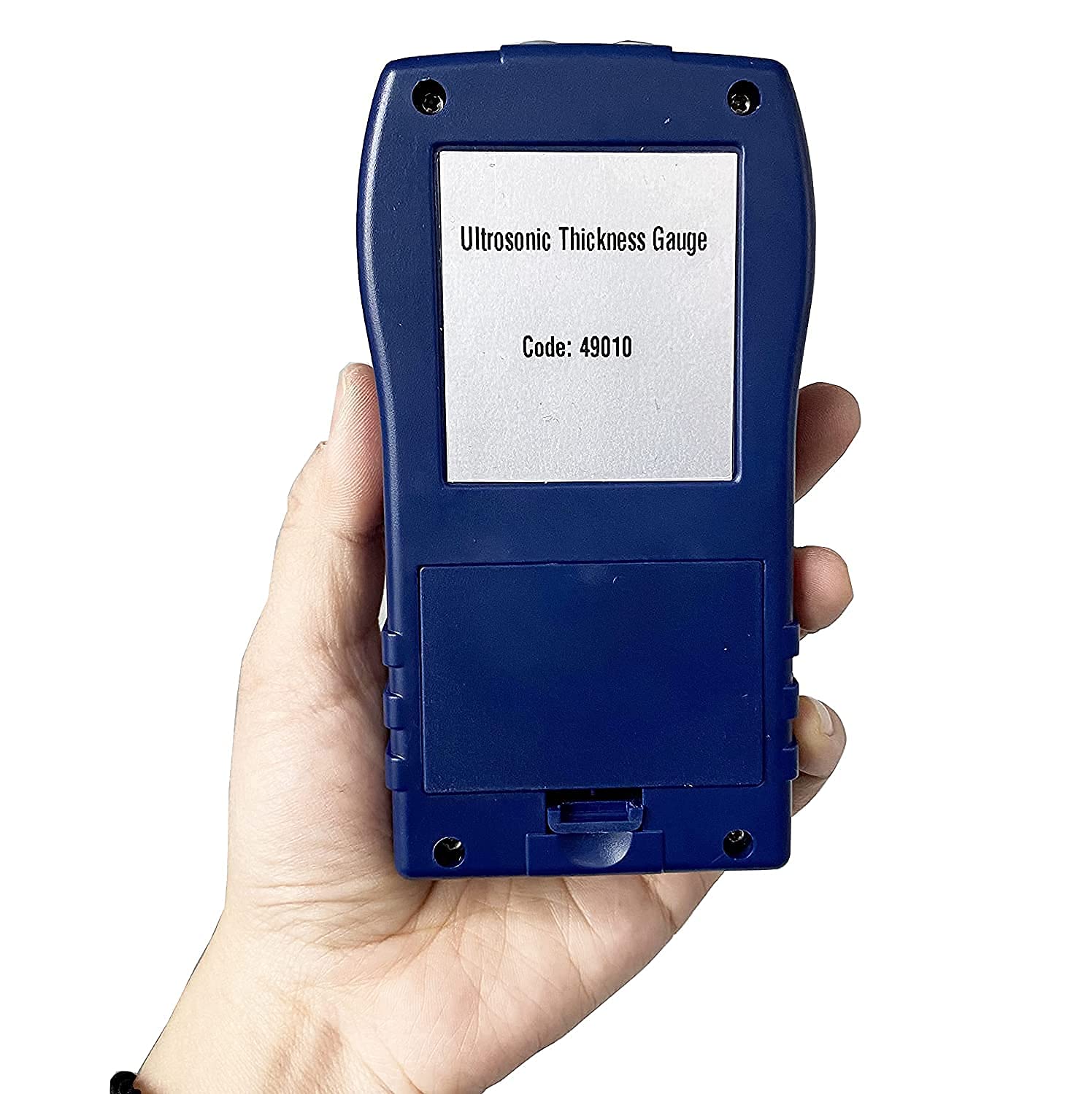 Precision Ultrasonic Thickness Gauge Tester - 0.9 to 300mm Range with 0.1mm Accuracy for Metal, Plastic & Glass - Ideal for Steel, Aluminum, Copper, PVC Pipe & Ductile Iron Inspection in Industrial, Construction & Maintenance Applications