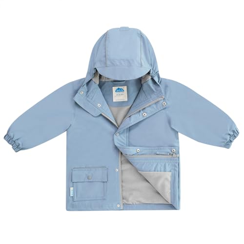 Fleece-lined: Dusty Blue