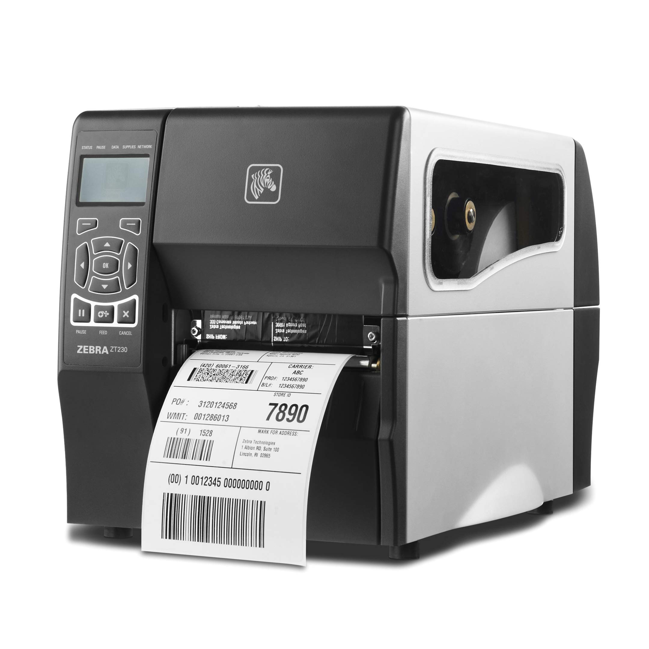 ZEBRA ZT23042-T01000FZ ZT230 Industrial Label Printer - Direct Thermal/Thermal Transfer, 4
