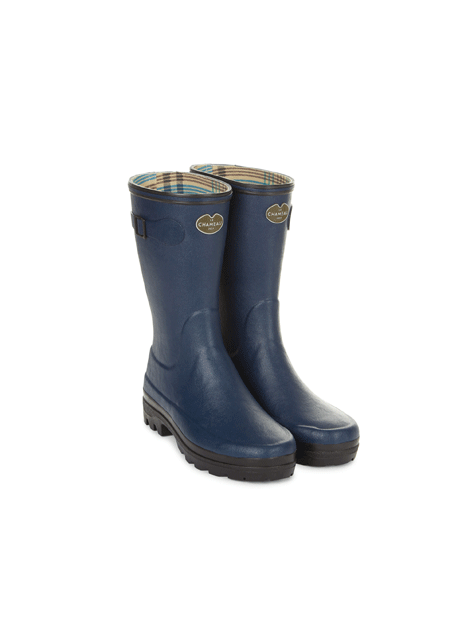 Le Chameau Giverny Wellington Boots - Waterproof Rubber Rain Boots for Women & Men - Perfect for Gardening, Hiking & Outdoor Activities