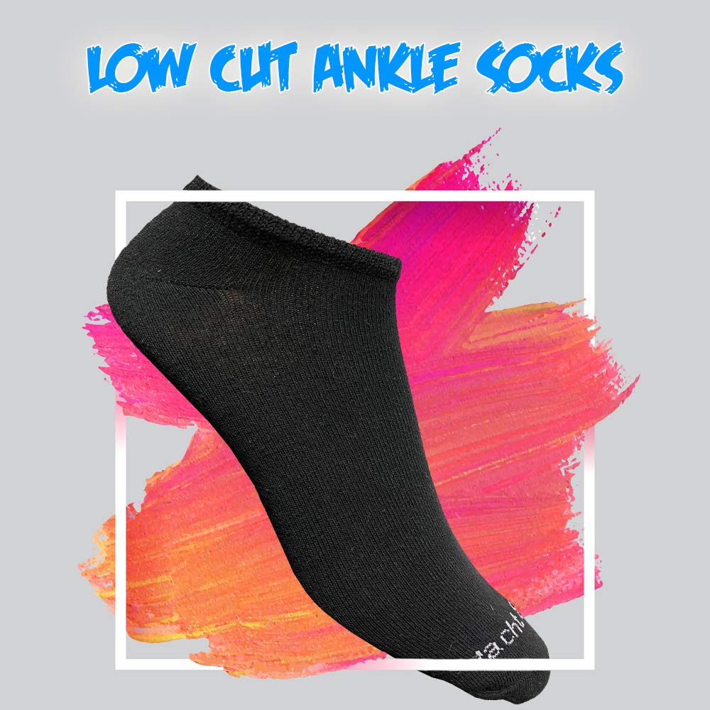 Yacht & Smith 240 Pair Low Cut Athletic Socks - Thin, Comfortable & Breathable for Men & Women - Bulk Wholesale Sports Socks for Running, Gym, Yoga & Daily Wear