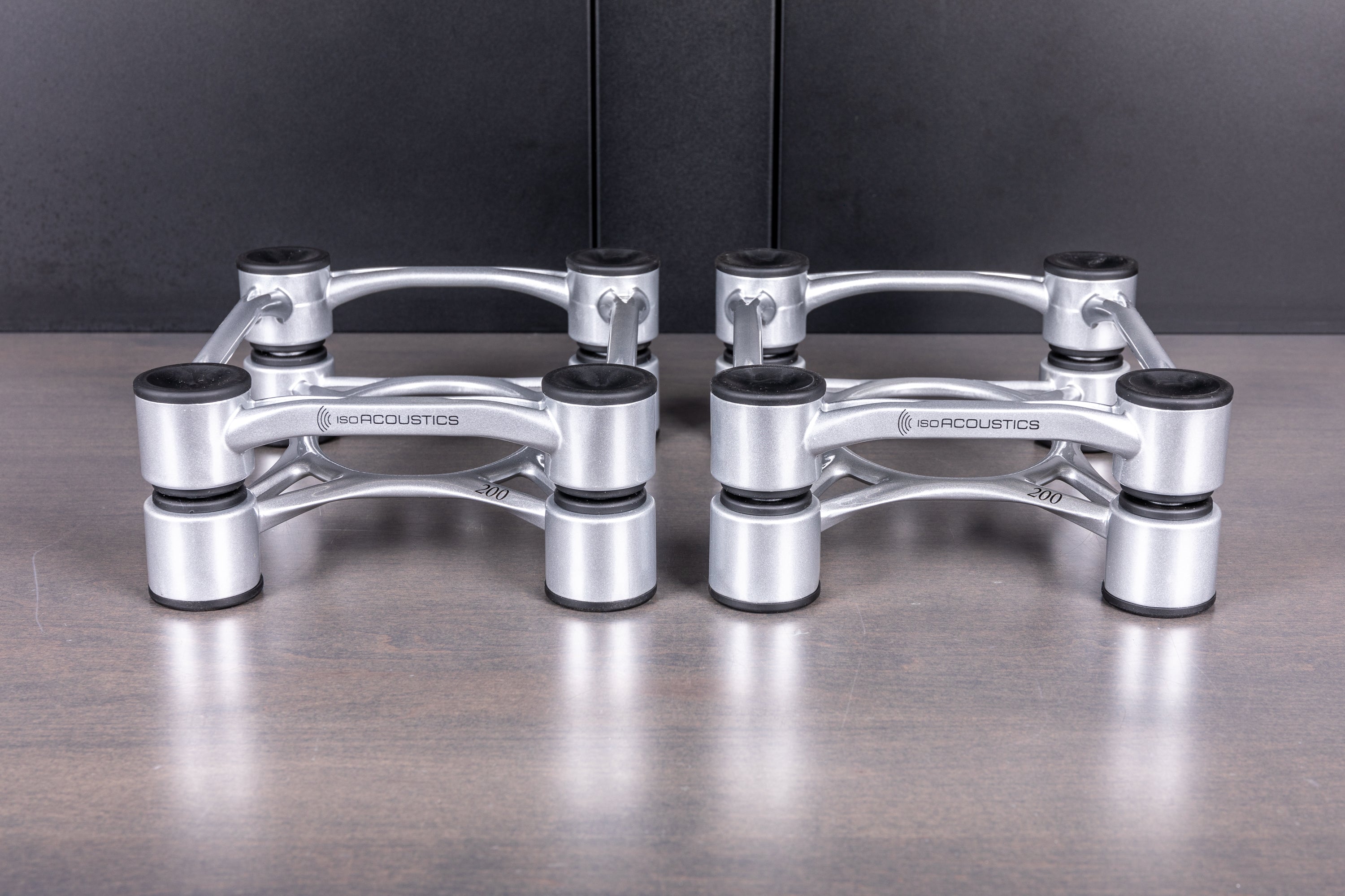 IsoAcoustics Aperta Series Speaker Isolation Stands - Premium Audio Equipment for Home Studio & Hi-Fi Systems - Reduce Vibrations & Improve Sound Quality