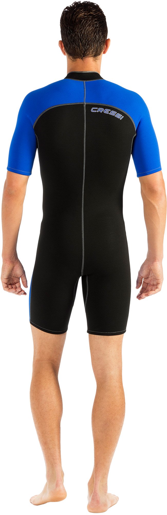 Cressi Lido Man 2mm Neoprene Wetsuit for Men - Size 6/XXL - Perfect for Snorkeling, Scuba Diving & Water Sports