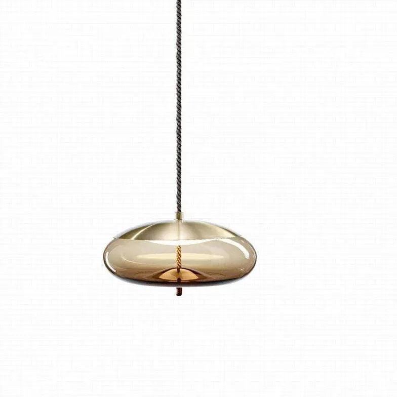 Minimalist Transparent Glass Pendant Lights - Various Shapes for Modern Kitchen, Dining Room & Bedroom Lighting Decor