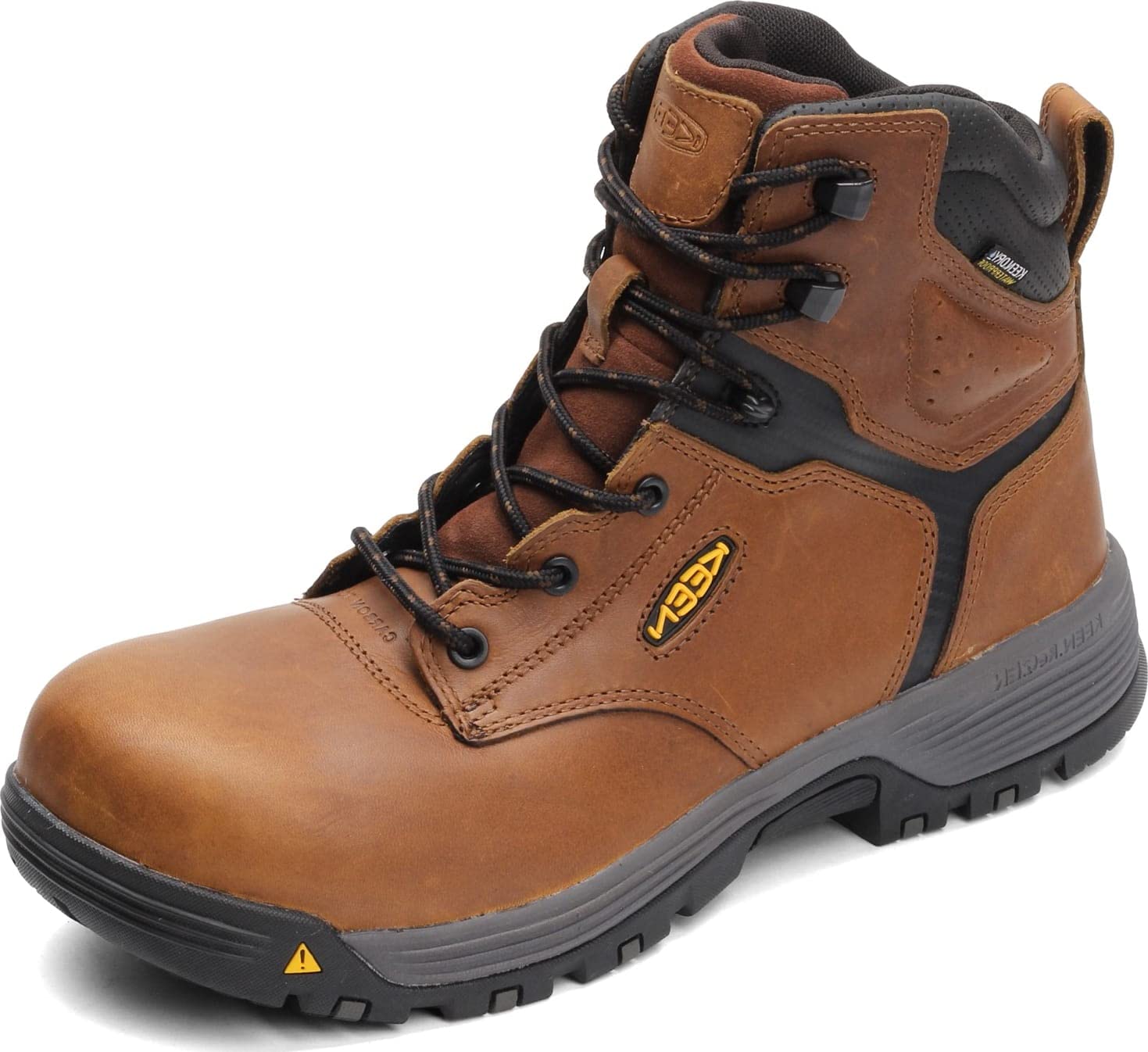 KEEN Utility Men's Work Boots - Durable & Comfortable Steel Toe Safety Shoes for Construction, Hiking & Outdoor Work | OSHA Approved Workwear