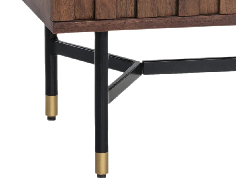 Modern Wooden Nightstand with Drawer - Bedside Table for Bedroom, Living Room, or Nursery - Perfect for Storage and Stylish Home Decor