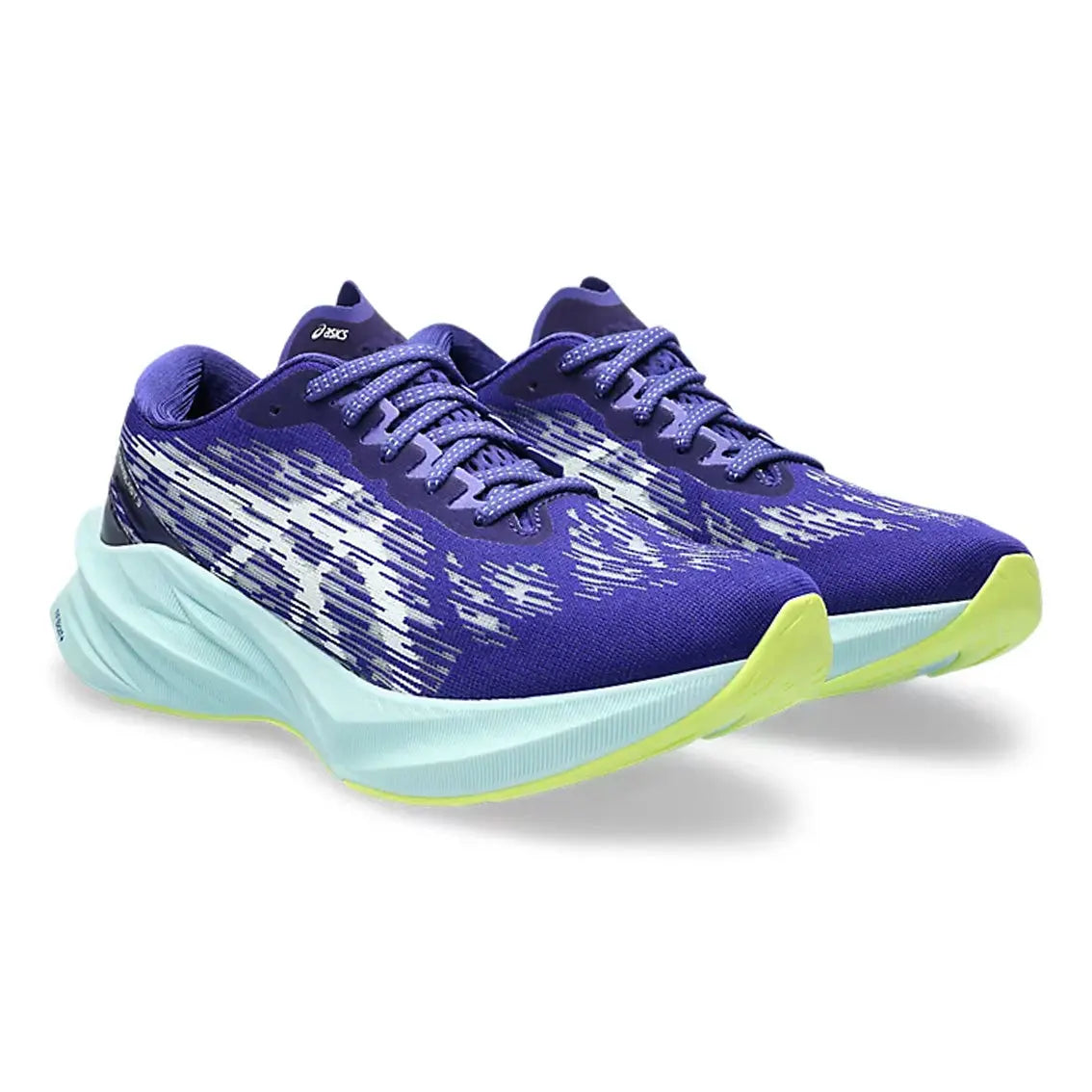 ASICS Novablast 3 Women's Running Shoes - Eggplant/Soothing Sea Color | Lightweight Cushioned Sneakers for Jogging, Gym Workouts & Daily Wear