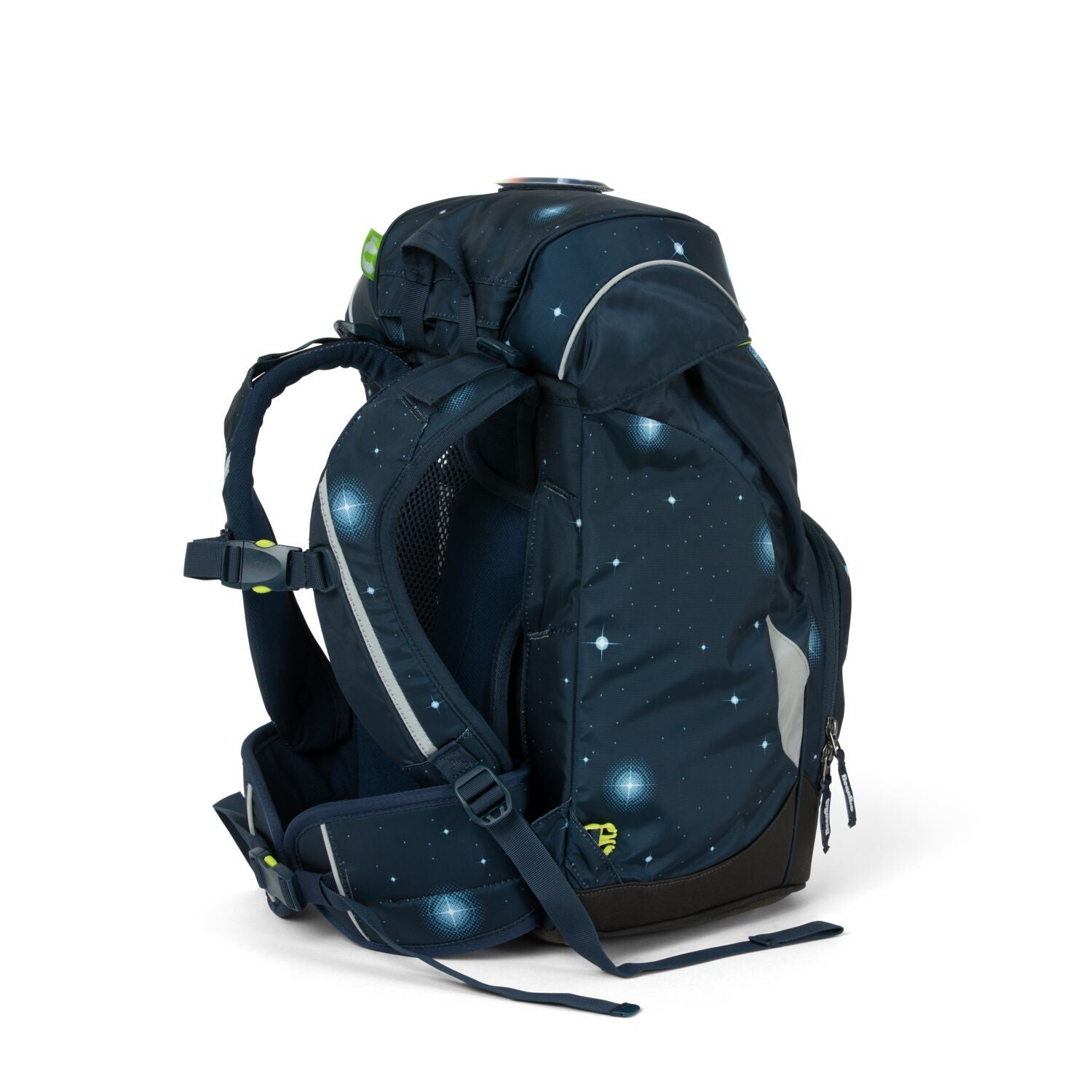 Ergobag Prime School Backpack - AtmosBear Galaxy Edition | Lightweight & Durable Kids Bookbag for School, Travel & Daily Use