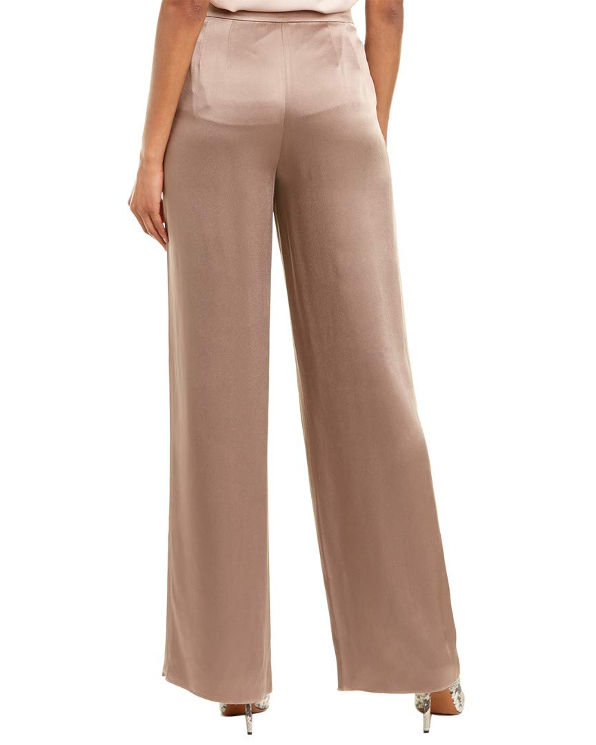 St. John Women's Classic Brown Dress Pants Size 10 - Elegant Office Trousers for Professional Workwear & Business Casual Outfits