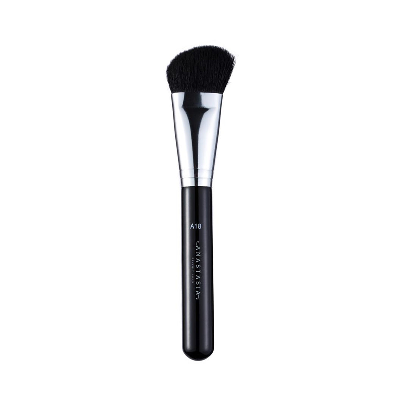A18 Pro Angled Chiseler Brush - Professional Makeup Brush for Precise Contouring & Eyebrow Shaping - Perfect for Beauty Salons & Home Makeup Kits