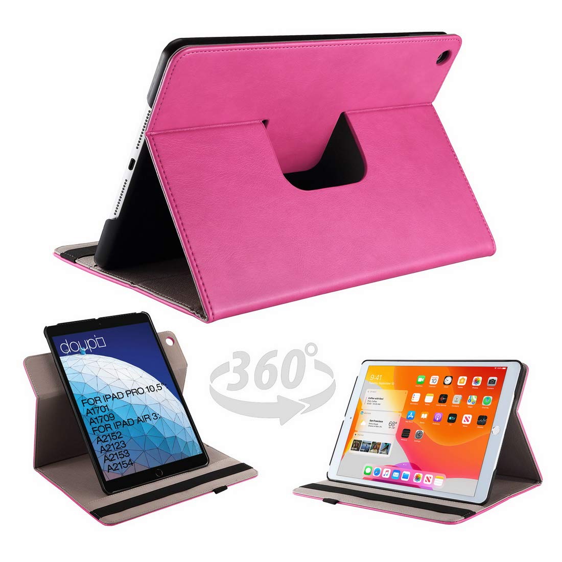 360 Smart Flip Cover for iPad Pro 10.5