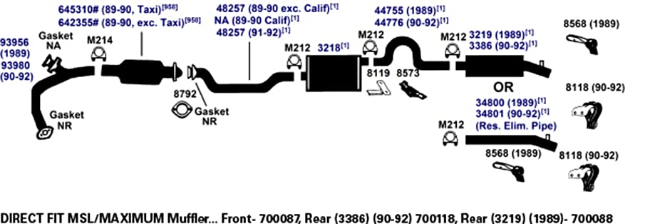 AP Exhaust Pipe 48257 - Durable Replacement for Car & Truck Exhaust Systems