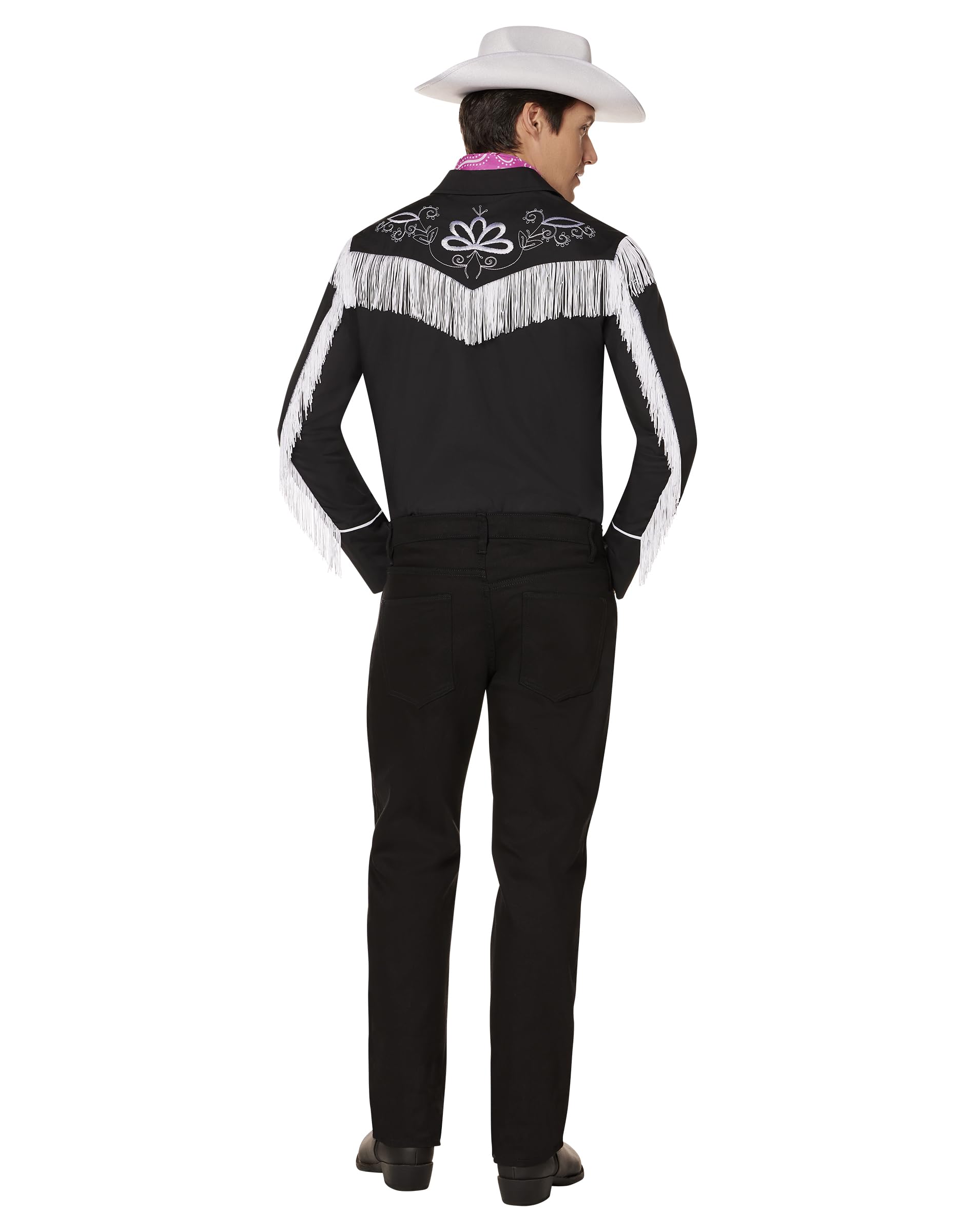 Spirit Halloween Barbie the Movie Adult Western Ken Costume - Officially Licensed Cowboy Outfit for Halloween & Cosplay | Perfect for Barbie Movie Fans, Costume Parties & Themed Events