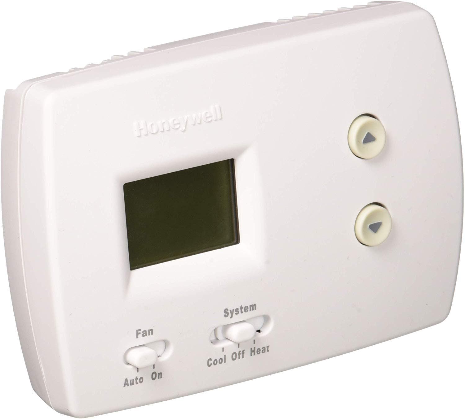 Honeywell TH3110D1008 Pro Non-Programmable Digital Thermostat - 1 Pack, White - Perfect for Home, Office & HVAC Temperature Control