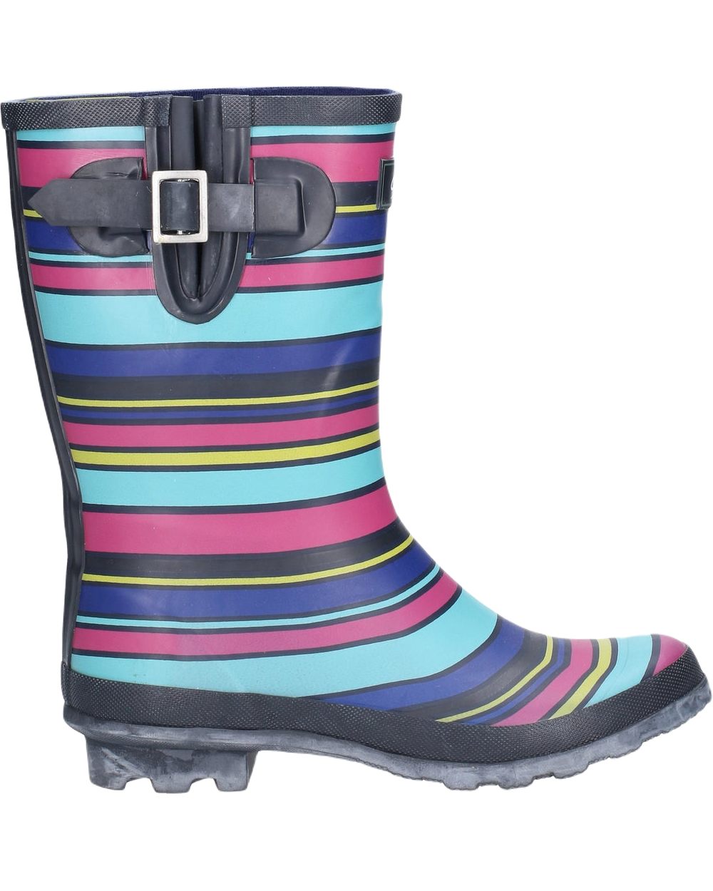 Cotswold Paxford Elasticated Mid Calf Wellington Boots - Waterproof Rain Boots for Women - Perfect for Gardening, Hiking & Outdoor Activities