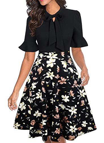 1 Black Floral