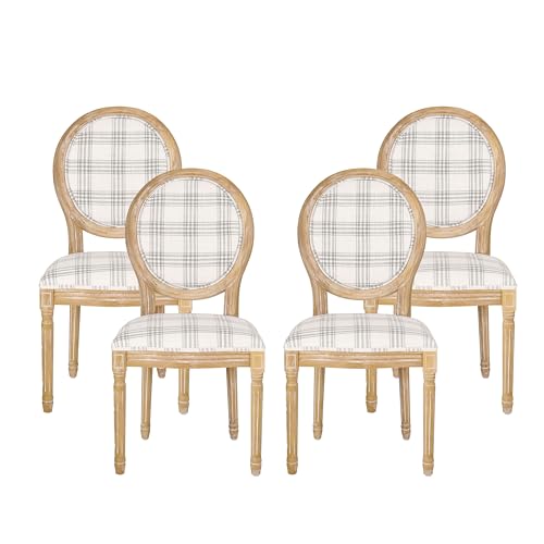 Gray Plaid + Light Beige + Natural