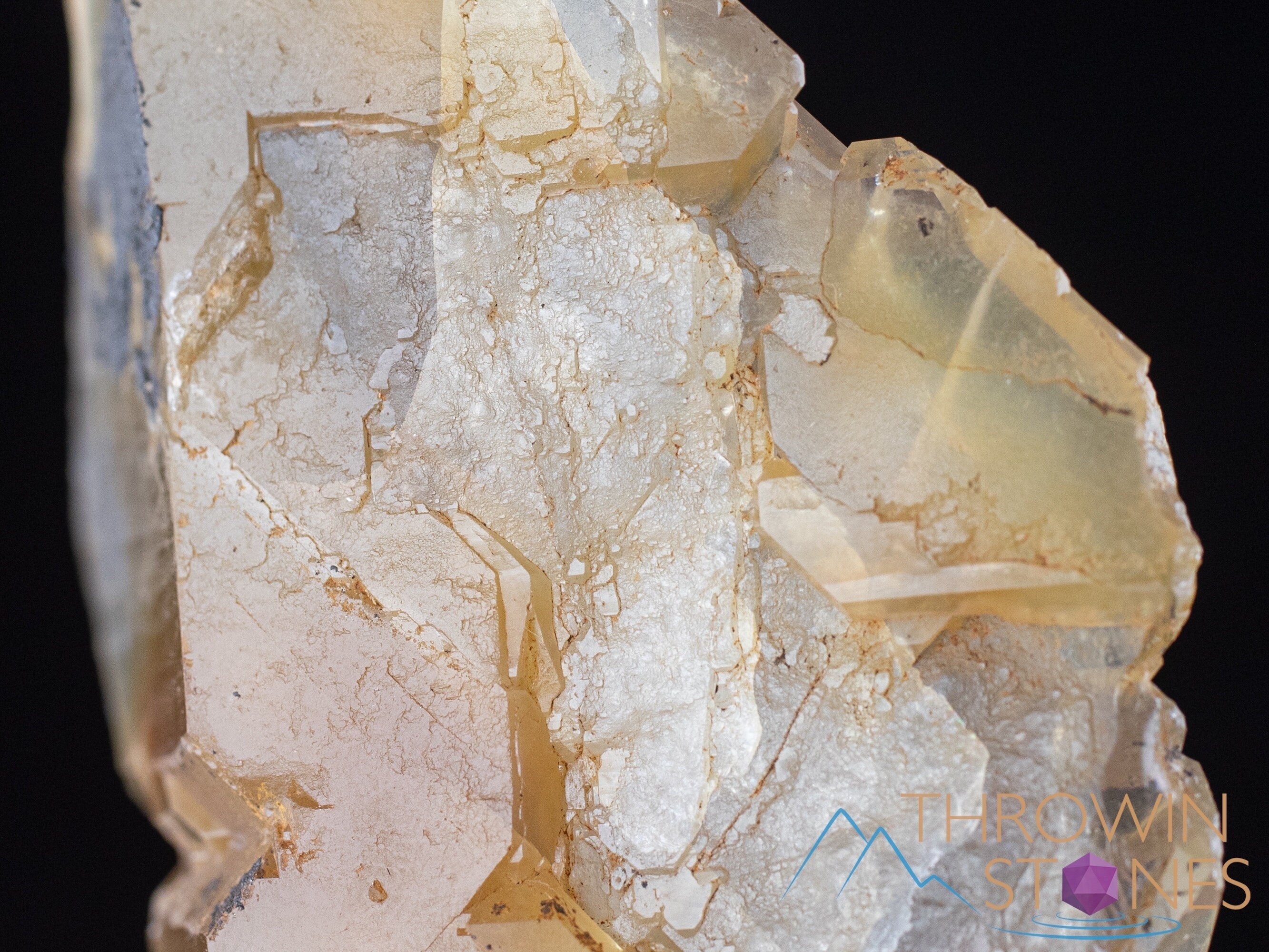 Natural Raw Quartz Crystal with Orange Rutile Inclusions - Healing Stone for Home Decor, Housewarming Gift & Spiritual Energy - Perfect for Meditation, Feng Shui & Positive Vibes