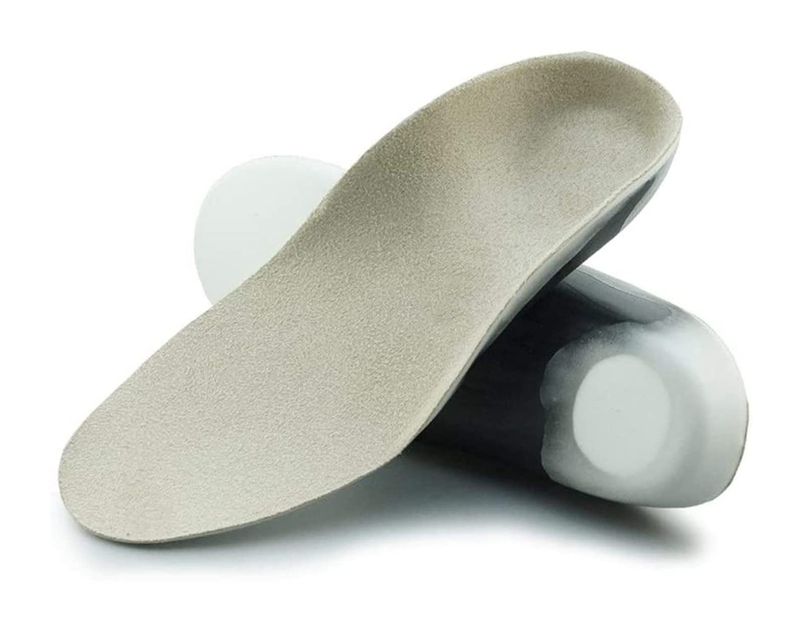 BANGDIAN Orthotic Shoe Insoles for Kids - 1 Pair Arch Support Inserts for Flat Feet, Plantar Fasciitis, X/O-Legs Relief | Soft Heel Cushion | Sizes 32-35 | Perfect for School, Sports & Daily Comfort