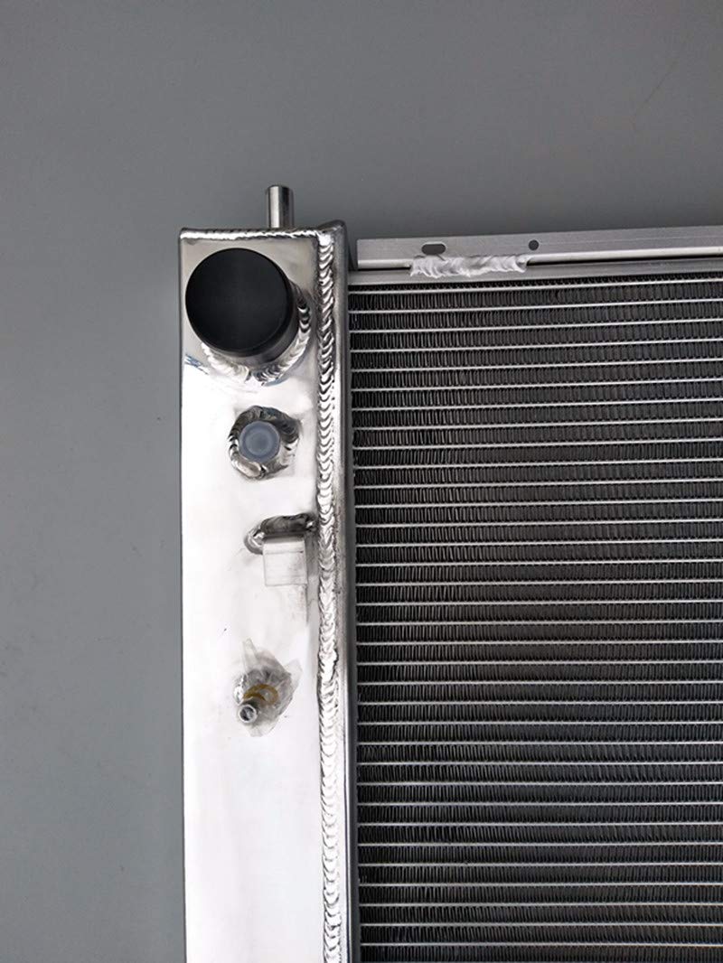 High-Performance Aluminum Radiator & Cooling Fan Kit for Chevrolet Silverado 1500/2500/3500 Trucks - Compatible with 4.8L, 5.3L & 6.0L V8 Engines - Heavy Duty Cooling Solution for Towing & Off-Road Adventures