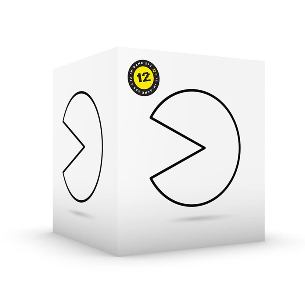 Pac-Man Ghost Night Light with 12 Sound Effects & Remote Control - Adjustable Brightness USB LED Desk Lamp for Gamers, Bedroom, Office - Perfect for Gaming Rooms, Kids' Bedrooms & Nostalgic Decor