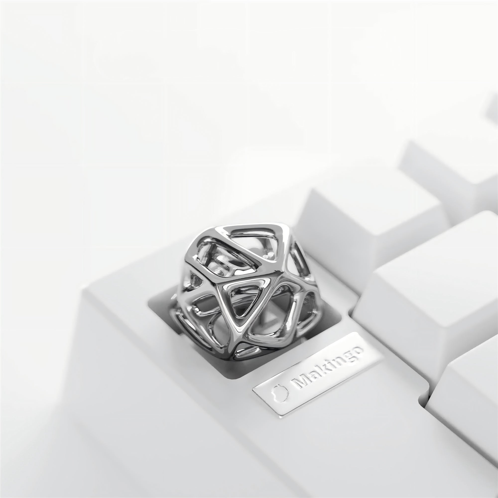 Custom Hollow Out Metal Keycaps - Personalized Aluminum Alloy Keycap for Mechanical Keyboards - Unique Esc Key Replacement for Gaming & Typing Enthusiasts