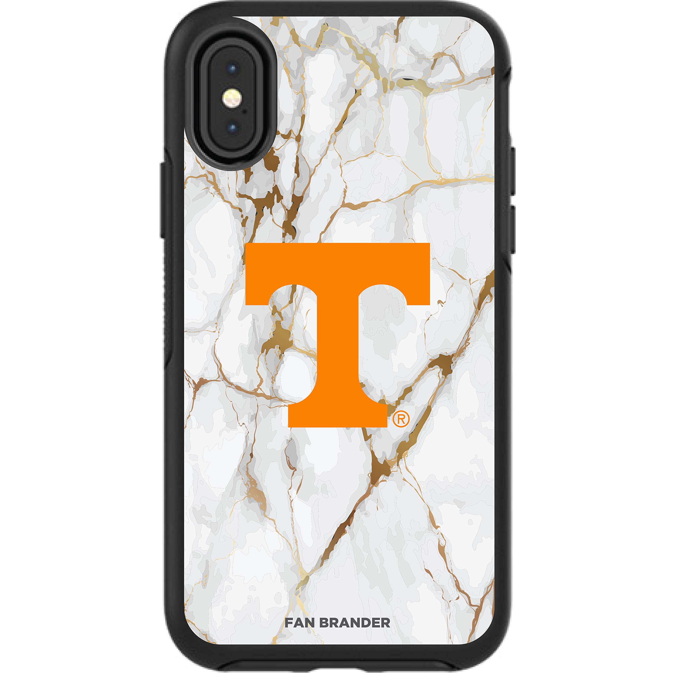 NCAA OtterBox Symmetry iPhone Case - White Marble Design for Apple iPhone | Durable Protection for Daily Use