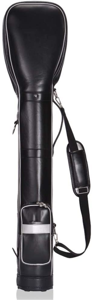 Premium Golf Carry Bag - Lightweight Sunday Golf Bag for Driving Range & Mini Course Practice - Universal Golf Club Travel Case for Men & Women (Black) - Perfect for Training, Travel & Weekend Golf Outings