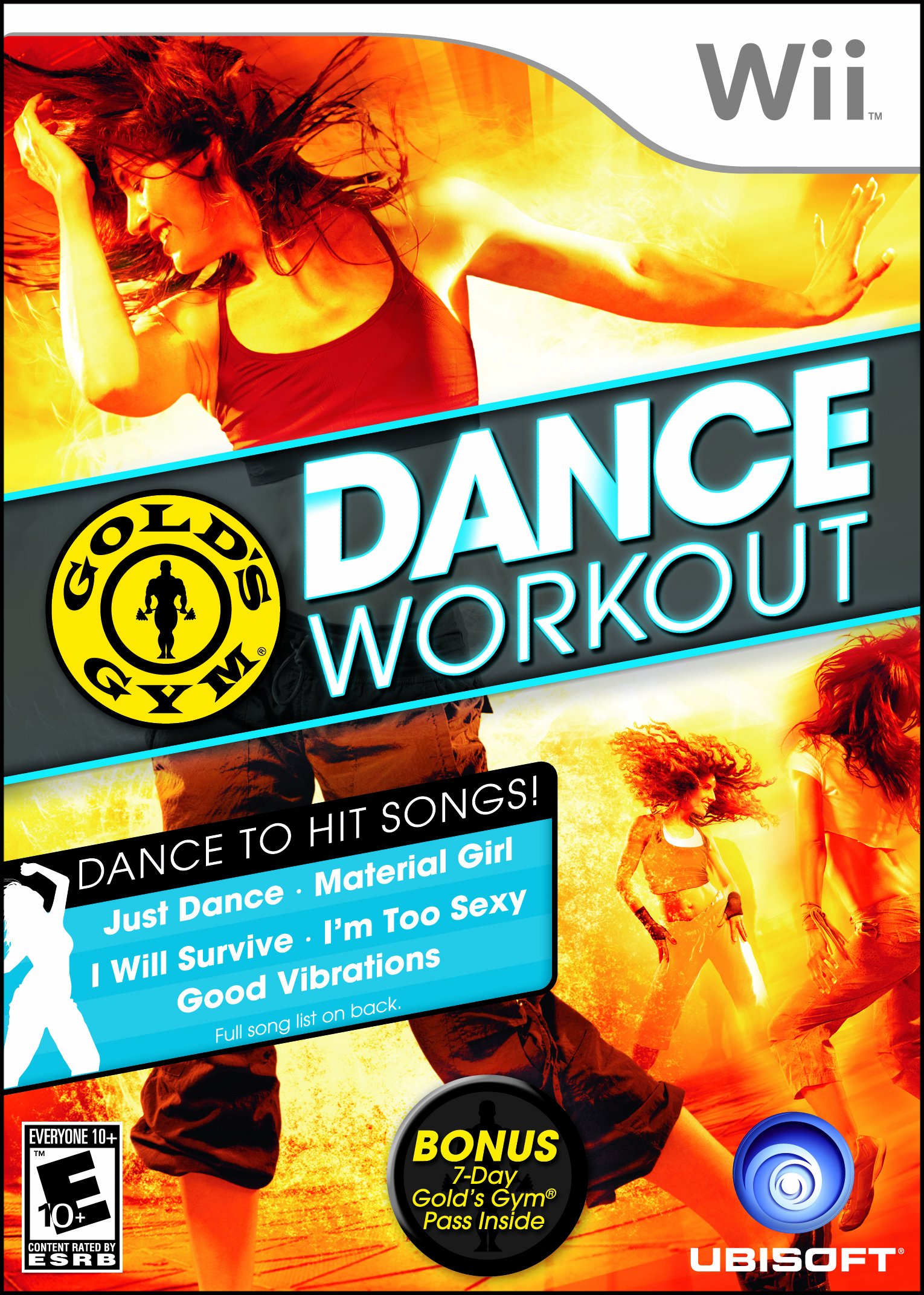 Gold's Gym Dance Workout for Nintendo Wii - Fun Fitness Game for Weight Loss & Cardio Exercise - Perfect for Home Workouts & Dance Parties