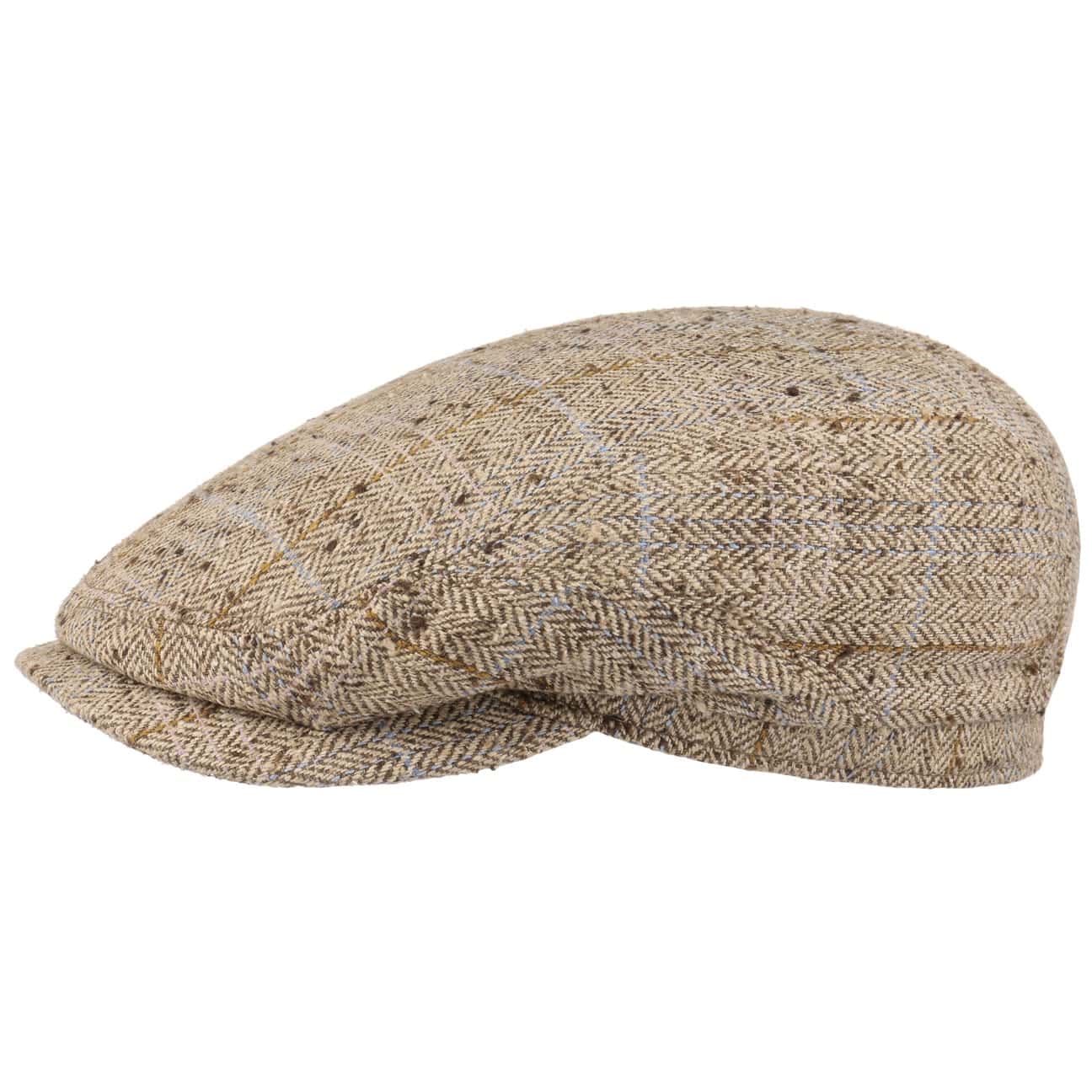 Stetson Belfast Silk Flat Cap for Men - Classic Irish Style Ivy Hat for Casual & Formal Wear - Perfect for Weddings, Golf, and Outdoor Events