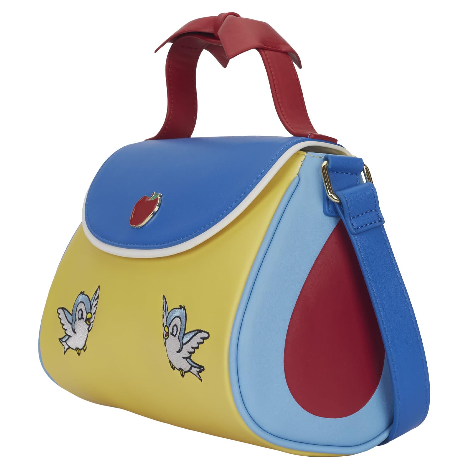 Disney Snow White Cosplay Bow Handbag by Loungefly - Elegant & Stylish for Disney Fans, Cosplay Events, and Themed Parties