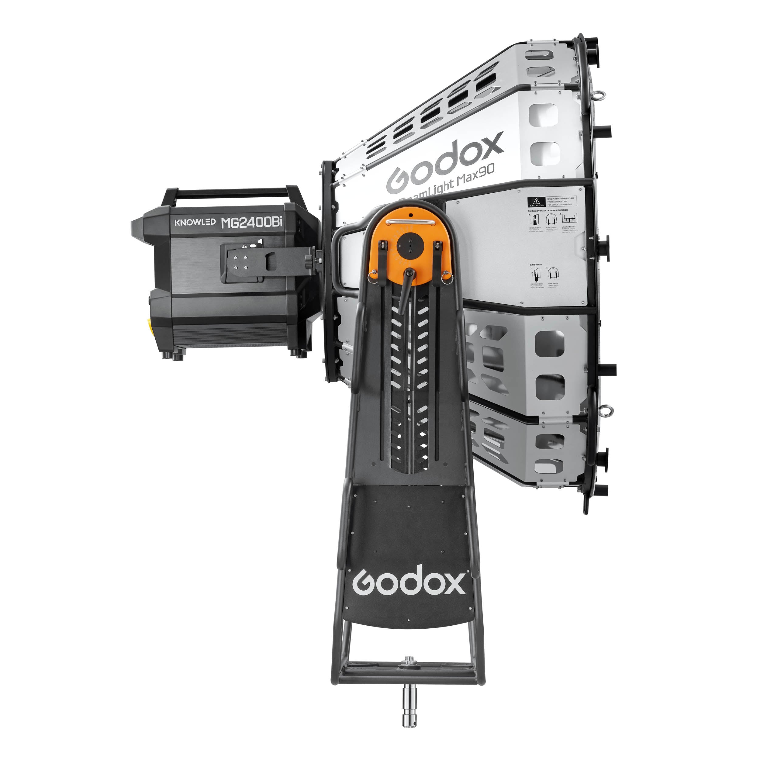 Godox BeamLight Max90 Cinema Grade Parallel Beam Light Reflector - Compatible with G Mount Flash - Perfect for Studio Photography, Portraits & Cinematic Lighting
