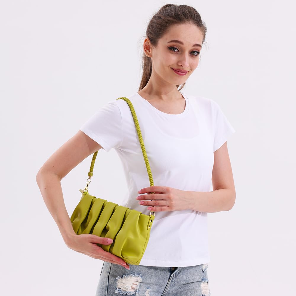 Quilted Crossbody Bags for Women - Small Shoulder Bag, Pouch Satchel, Dumpling Handbag - Perfect for Everyday Use, Travel & Shopping