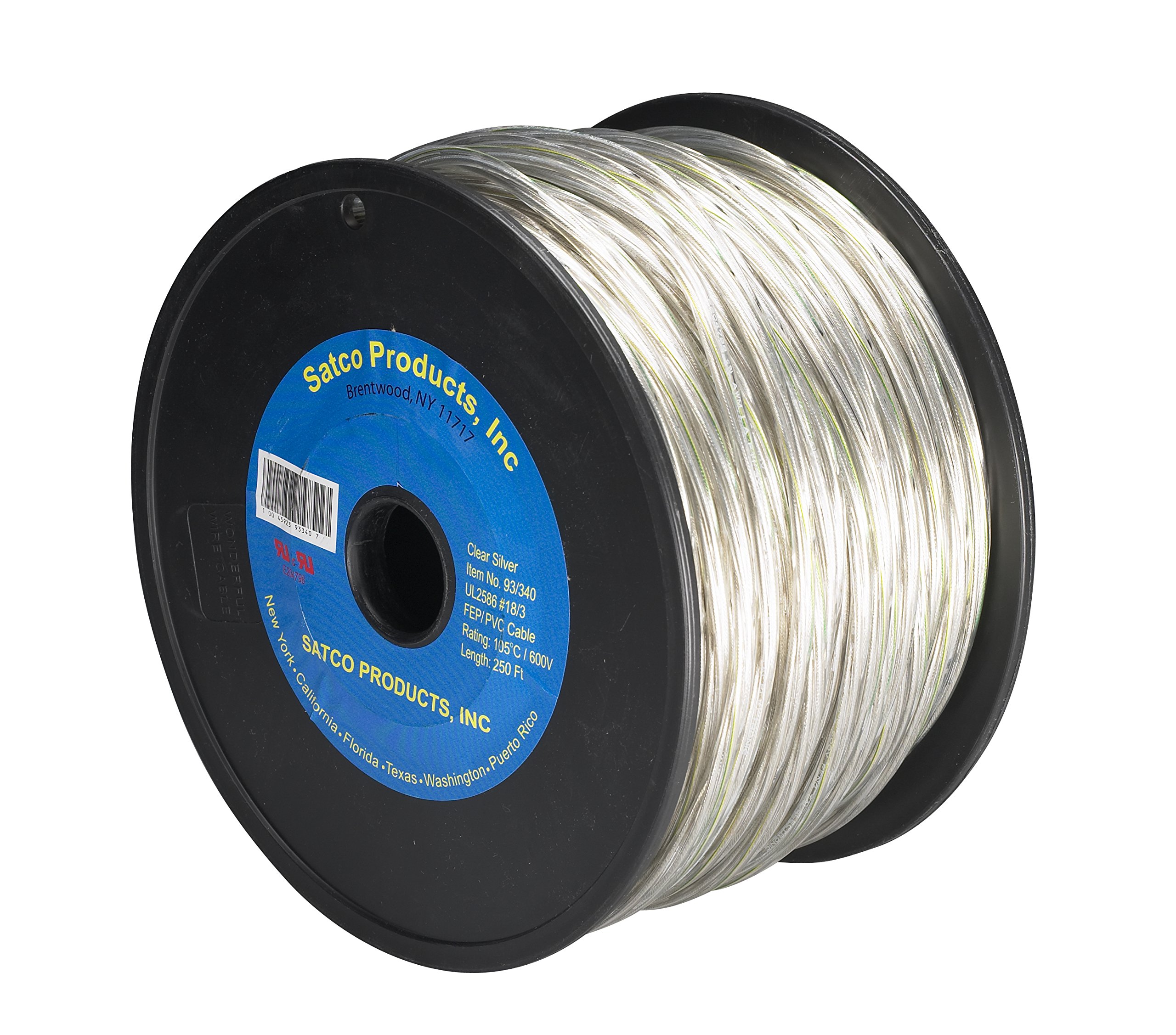 Satco 93340 Pulley Wire Spool - Durable Nylon Cord Spool for Home Repair, DIY Projects & Window Blind Installation (Pack of 1) - Perfect for Handymen, Electricians & Window Treatment Professionals