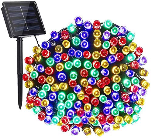 Solar Fairy Lights 7M 50 LED - Waterproof Outdoor Christmas String Lights for Garden, Wedding, Party Decor