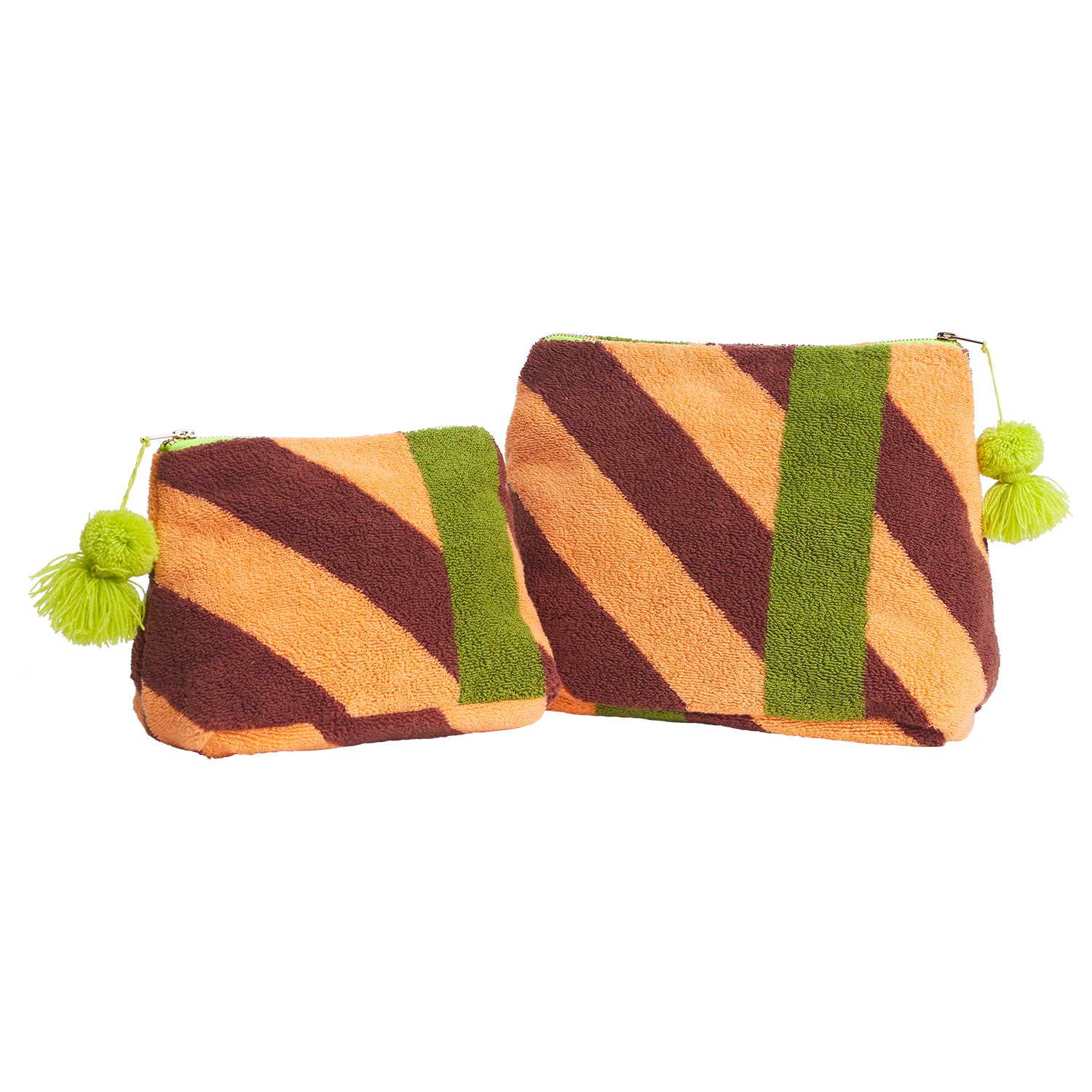 Jarita Terry Pouch - Reusable Eco-Friendly Cotton Makeup Bag for Travel & Gym | Perfect for Organizing Cosmetics, Jewelry, and Essentials On-The-Go