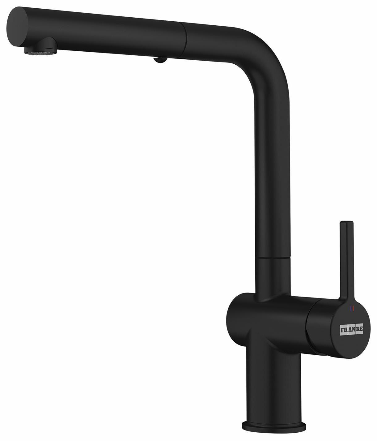 Premium Matte Black Pull-Down Kitchen Faucet with Sprayer - High Arc Modern Design for Easy Washing & Cooking | Perfect for Home, Restaurant & Commercial Use