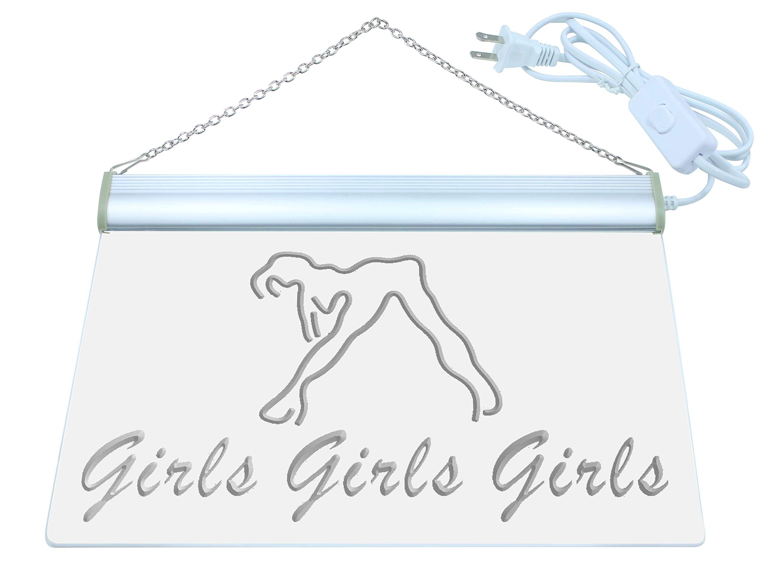 ADVPRO i767-r LED Neon Light Sign for Girls Night Club Bar Beer Wine - Perfect for Home Decor, Parties, and Gifts