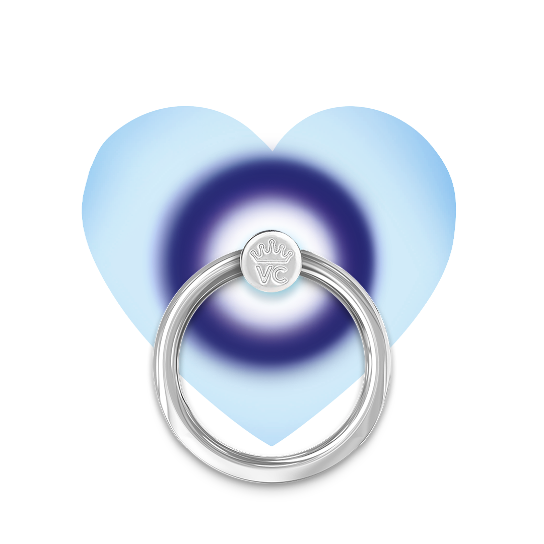 Evil Eye Aura Phone Ring Holder - Protective & Stylish Grip for iPhone, Samsung & Smartphones - Perfect for Selfies, Videos & Secure One-Handed Use