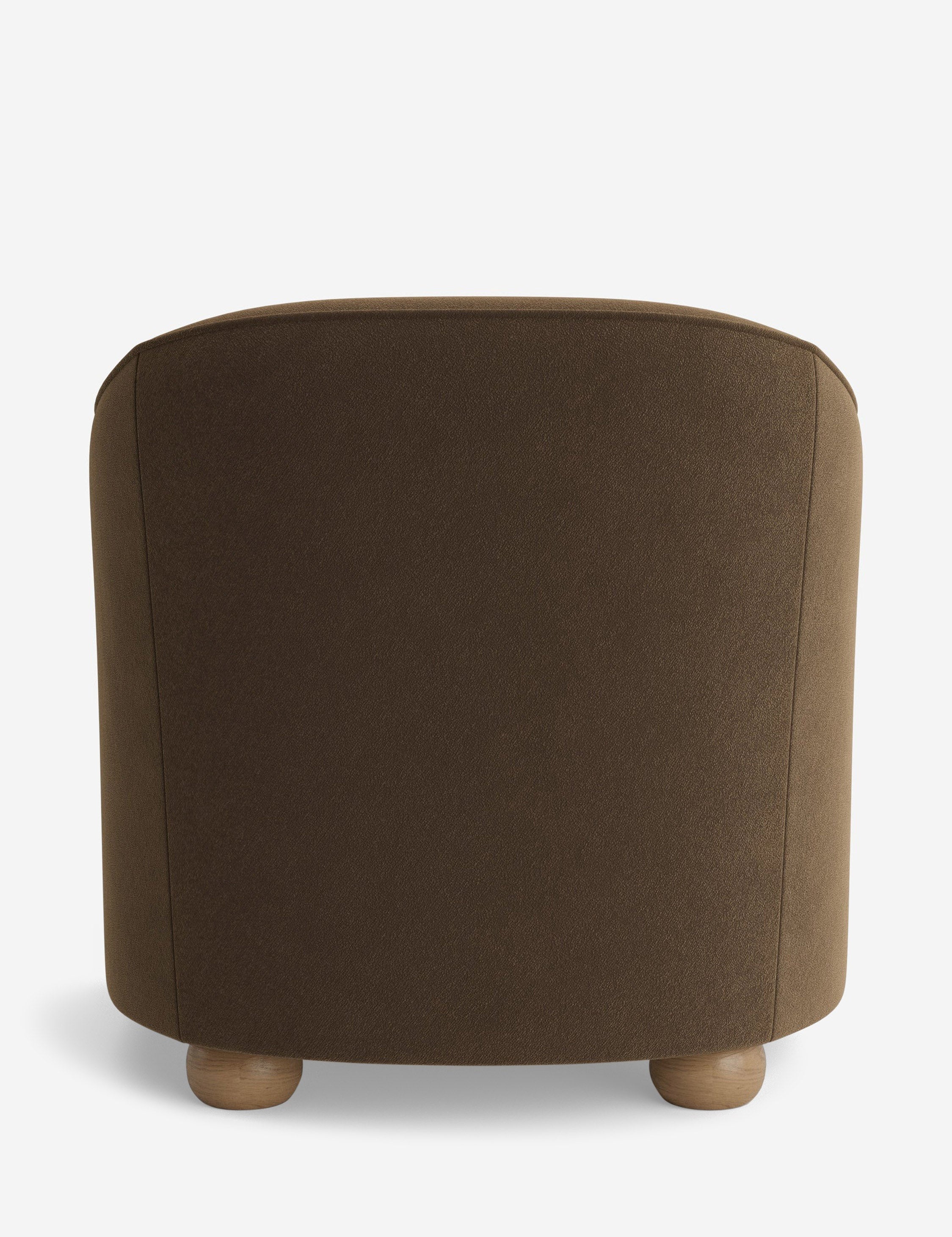 Faro Accent Chair by DISC Interiors - Modern Mid-Century Lounge Chair with Wooden Legs & Upholstered Seat - Perfect for Living Room, Bedroom or Office Decor