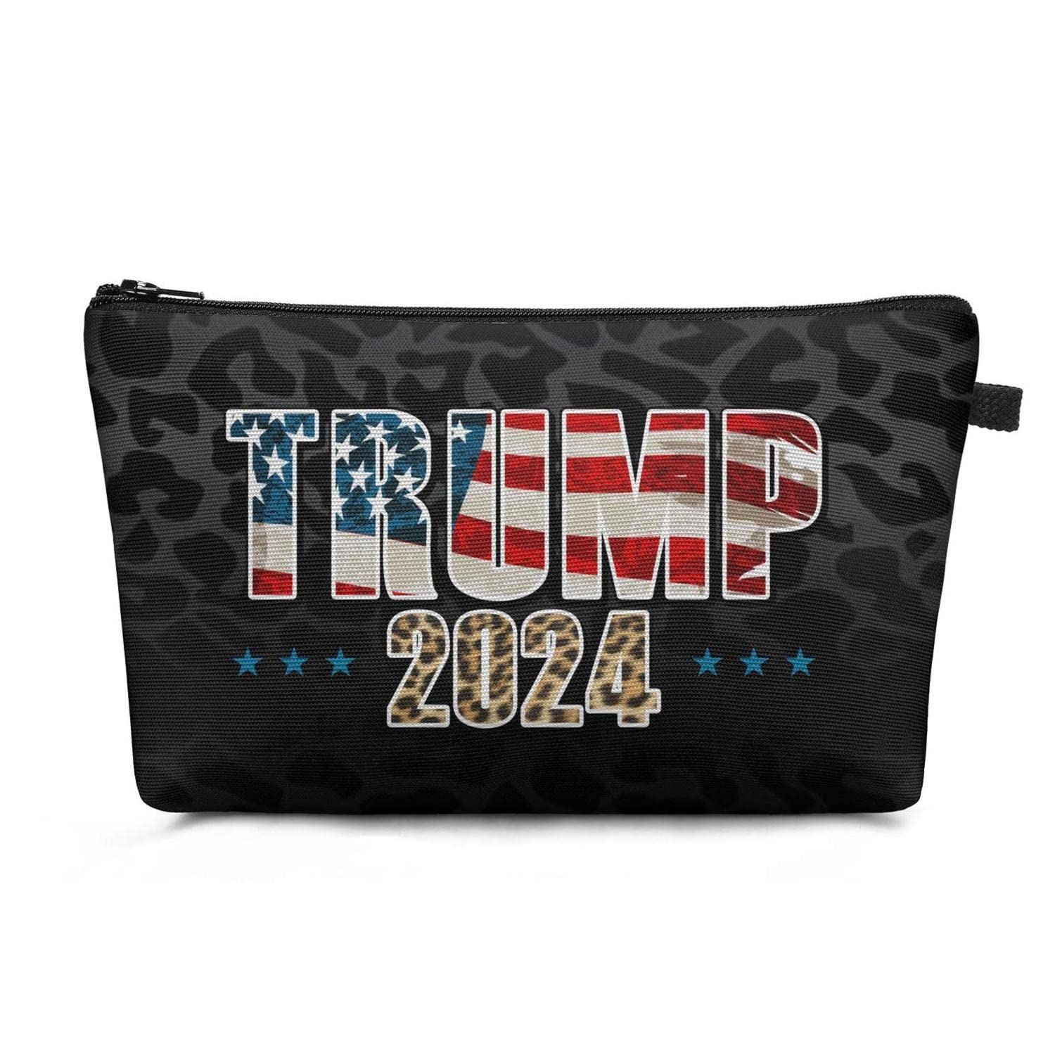 Trump 2024 Makeup Bag for Women - Large Cosmetic & Toiletry Travel Organizer - Perfect Gift for Wife, Girlfriend, or Daughter - Great for Travel, Gym, and Daily Use