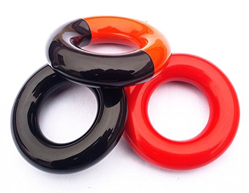 3PCS (Red and Black and Multi)