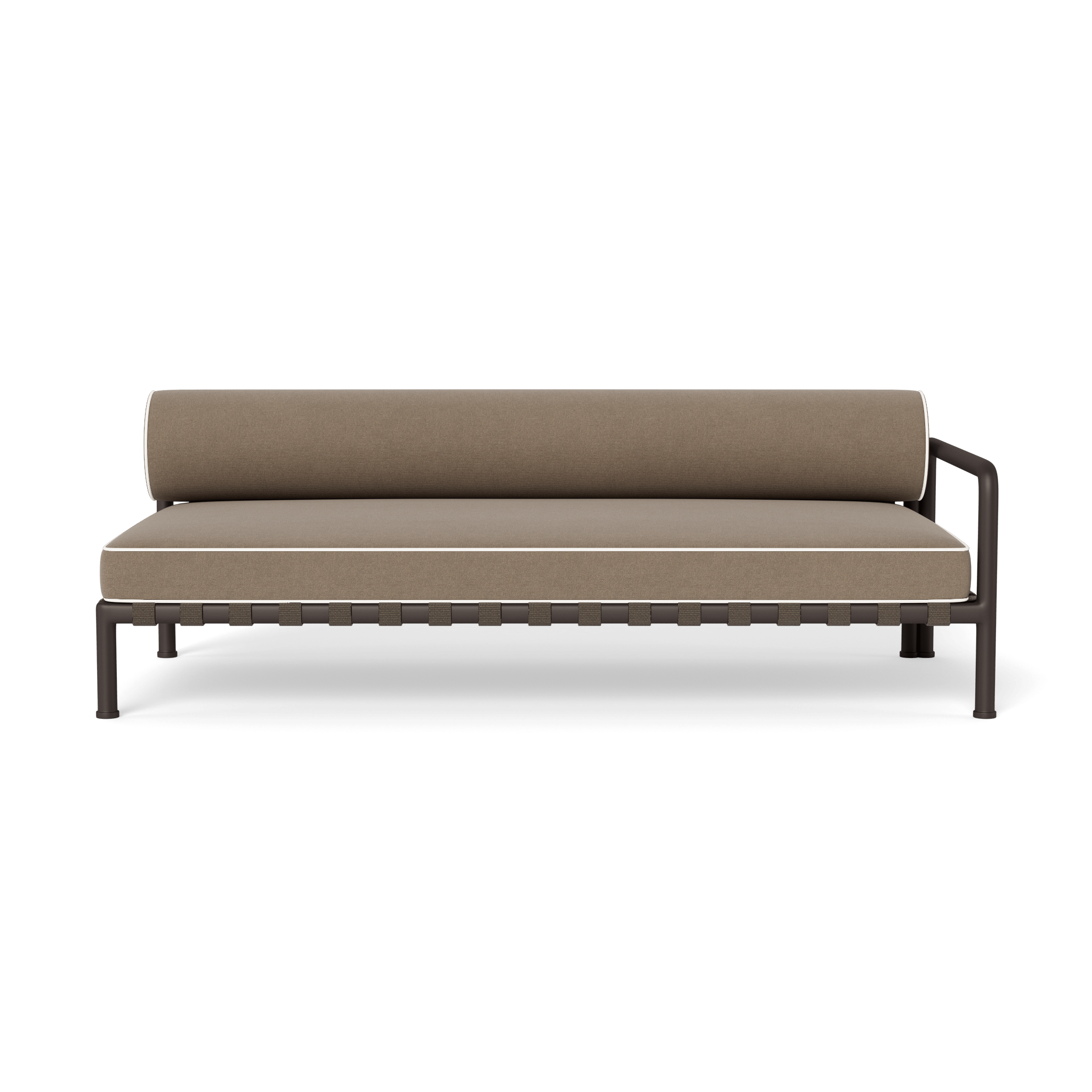 Parker 2-Seater Sofa with Right Armrest - Comfortable Living Room Furniture for Small Spaces, Apartments, and Cozy Home Decor
