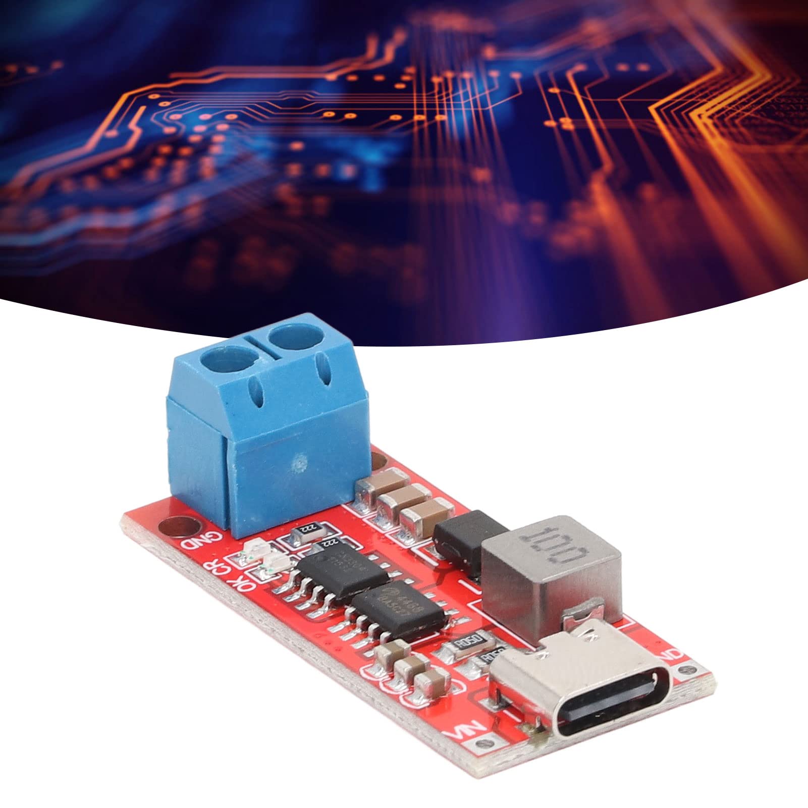 ANKROYU 4A Input 2.2A Output Step Up Boost Charging Board Module for DIY Battery Charger - Perfect for Solar Power Systems, Portable Chargers & Electronic Projects