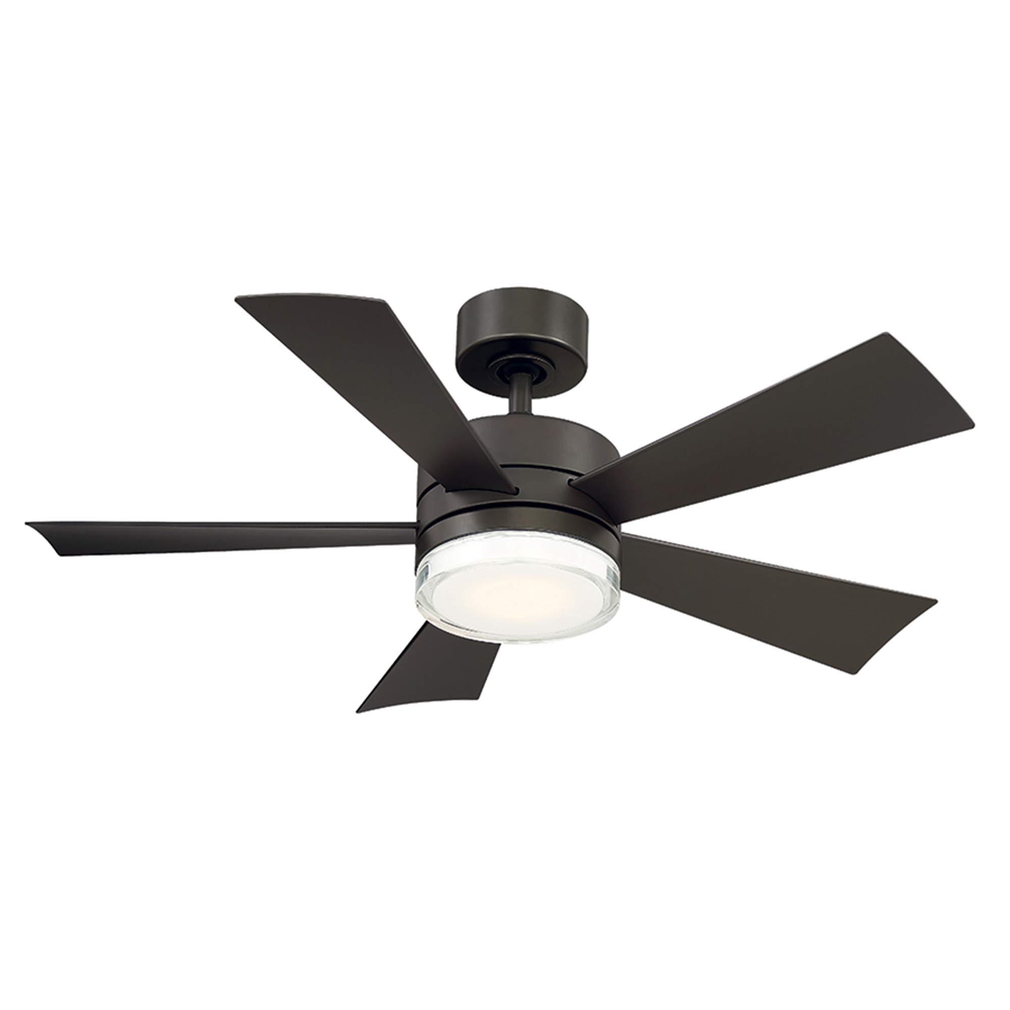 Wynd Smart 42in Bronze 5-Blade Ceiling Fan with 2700K LED Light Kit, Remote Control, Alexa & Google Assistant Compatible, Ideal for Living Room, Bedroom, and Outdoor Spaces