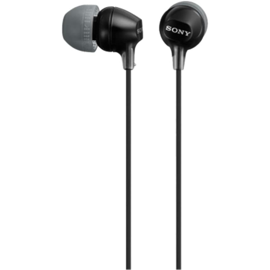 Sony MDR-EX15LP In-Ear Earbud Headphones with High-Quality Sound - Perfect for Commuting, Workouts & Travel (New)