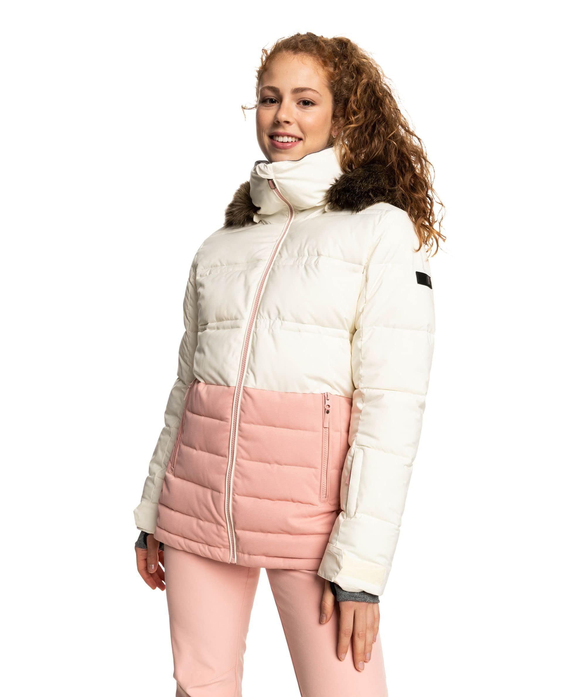 Roxy Women's Quinn PrimaLoft Jacket - Warm Winter Coat for Outdoor Activities